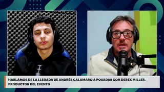 Hablamos de la llegada de Andrés Calamaro a Posadas con Derek Miller, productor del evento