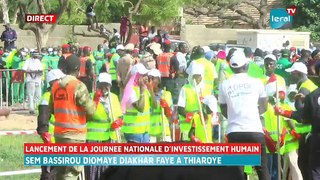 DIRECT : Le Président Bassirou Diomaye Diakhar Faye au lancement de la journée nationale d’investissement humain  à Thiaroye