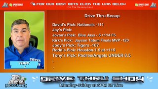 Live Free MLB Picks Drive Thru Show 6-3-2024