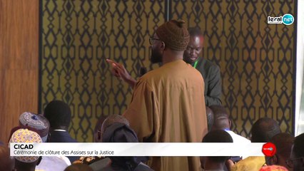Direct CICAD: Les résultats des Assises sur la justice remis au président Diomaye