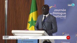 Direct CICAD: Les résultats des Assises sur la justice remis au président Diomaye
