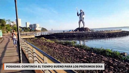 Posadas | Continúa el tiempo bueno para los próximos días