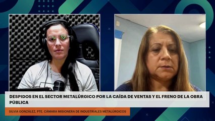 Despidos en el sector metalúrgico por la caída de ventas y el freno de la obra pública