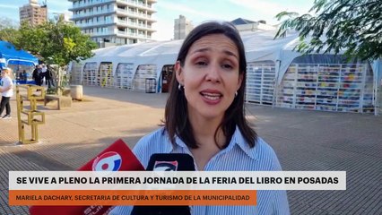 SE VIVE A PLENO LA PRIMERA JORNADA DE LA FERIA DEL LIBRO EN POSADAS