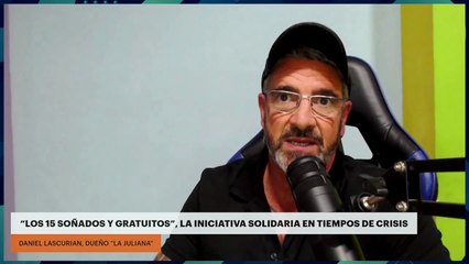 “Los 15 soñados y gratuitos”, la iniciativa solidaria en tiempos de crisis