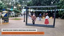 MARTES CON TIEMPO INESTABLE EN MISIONES