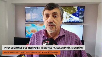 Proyecciones del tiempo en Misiones para los próximos días