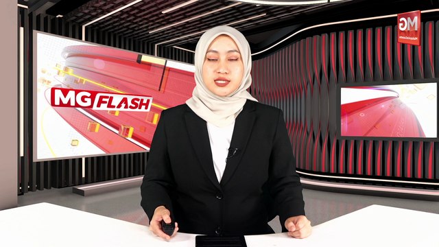 ((LIVE)) Bekalan Beras Cukup. Cat Atas Jalan, Dua Penunggang Motosikal Nyaris Maut