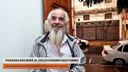 POSADAS RECIBIRA AL CICLOTURISMO NOCTURNO
