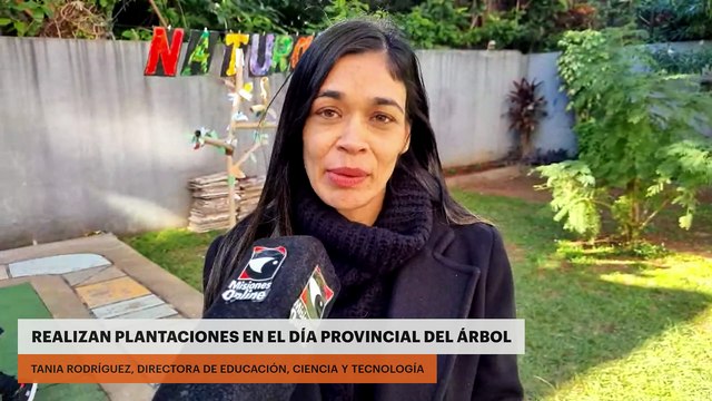 REALIZAN PLANTACIONES EN EL DÍA PROVINCIAL DEL ÁRBOL