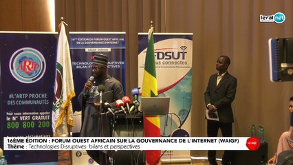  Direct: Cérémonie d'ouverture de la 16ème Édition   Forum Ouest Africain sur la Gouvernance de l'Internet