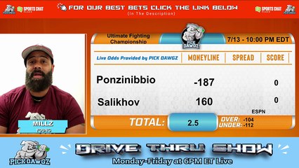 Live Free MLB WNBA Picks Drive Thru Show 7-11-2024