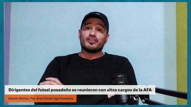 Dirigentes del futsal posadeño se reunieron con altos cargos de la AFA