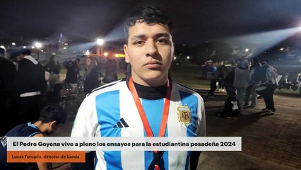 El Pedro Goyena vive a pleno los ensayos para la estudiantina posadeña 2024