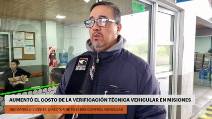 AUMENTÓ EL COSTO DE LA VERIFICACIÓN TÉCNICA VEHICULAR EN MISIONES