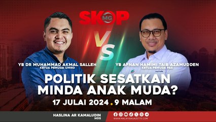 ((LIVE)) Politik Sesatkan Minda Anak Muda? #SkopMG