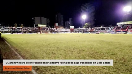 Guaraní y Mitre se enfrentan en una nueva fecha de la Liga Posadeña en Villa Sarita