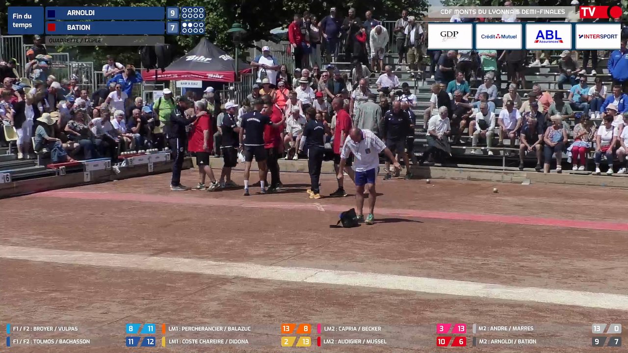 Championnat de France Double à Besançon / 07 Juillet 2024 Vidéo