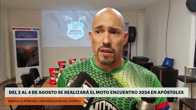 DEL 2 AL 4 DE AGOSTO SE REALIZARÁ EL MOTO ENCUENTRO 2024 EN APÓSTOLES