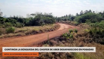 CONTINÚA LA BÚSQUEDA DEL CHOFER DE UBER DESAPARECIDO EN POSADAS