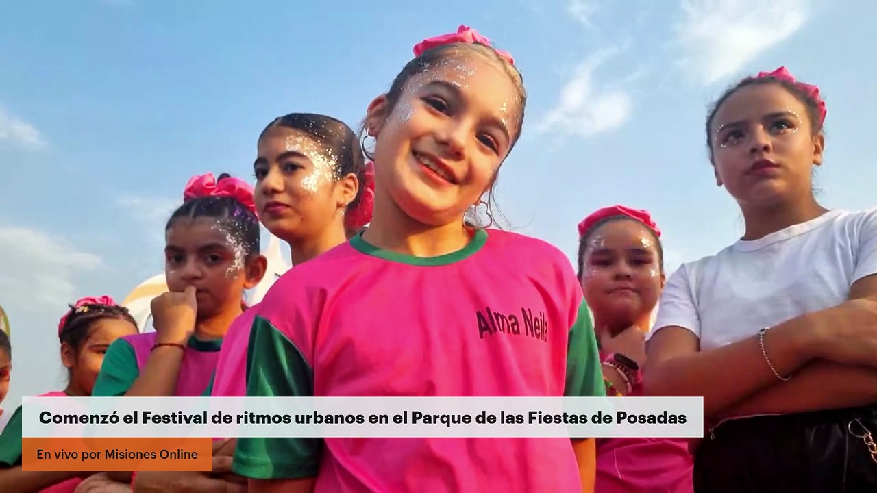Comenzó el Festival de ritmos urbanos en el Parque de las Fiestas de Posadas