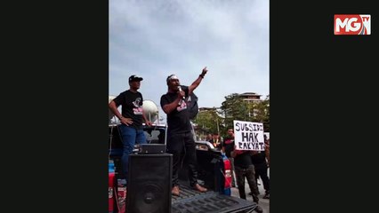 ((LIVE)) Suasana  Himpunan Mahkamah Rakyat Hukum Anwar