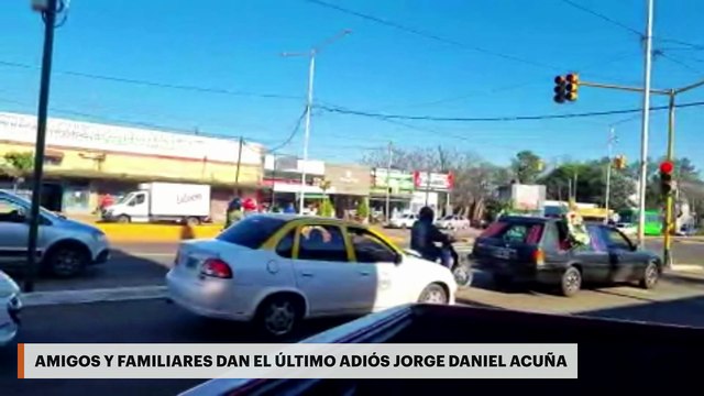 AMIGOS Y FAMILIARES DAN EL ÚLTIMO ADIÓS JORGE DANIEL ACUÑA