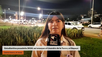 Estudiantina posadeña 2024: así ensayan el Lisandro de la Torre y el Bapayc