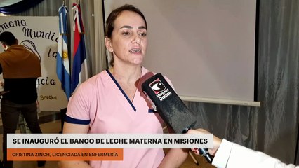 Se inauguró el Banco de Leche Materna en Misiones