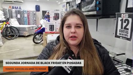 SEGUNDA JORNADA DE BLACK FRIDAY EN POSADAS