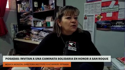 Posadas | Invitan a una caminata solidaria en honor a San Roque