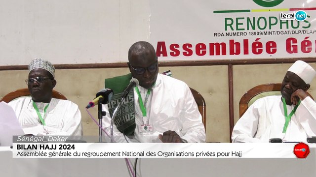 DIRECT : Assemblée générale du regroupement National des Organisations privées pour Hajj