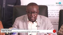 DIRECT : Point de presse de l'union nationale des commerçants et industriels du Sénégal L'UNACOIS-JAPPO, diriger le président Mr IDY THIAM à son siège Assis.