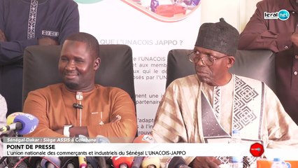 DIRECT : Point de presse de l'union nationale des commerçants et industriels du Sénégal L'UNACOIS-JAPPO, diriger le président Mr IDY THIAM à son siège Assis.