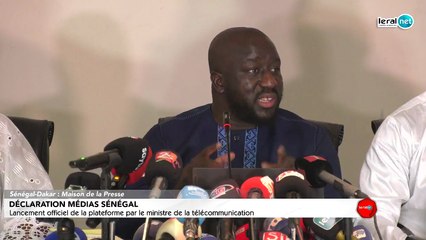 DIRECT : Direct: Lancement officiel de la plateforme de déclaration des médias du Sénégal
