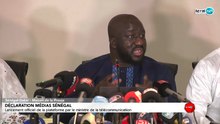DIRECT : Direct: Lancement officiel de la plateforme de déclaration des médias du Sénégal