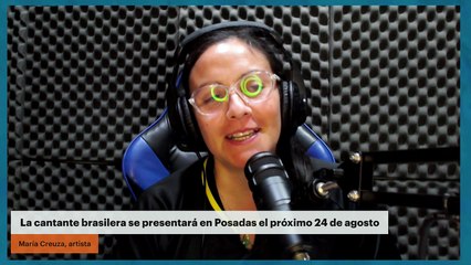 La cantante brasilera se presentará en posadas el próximo 24 de agosto