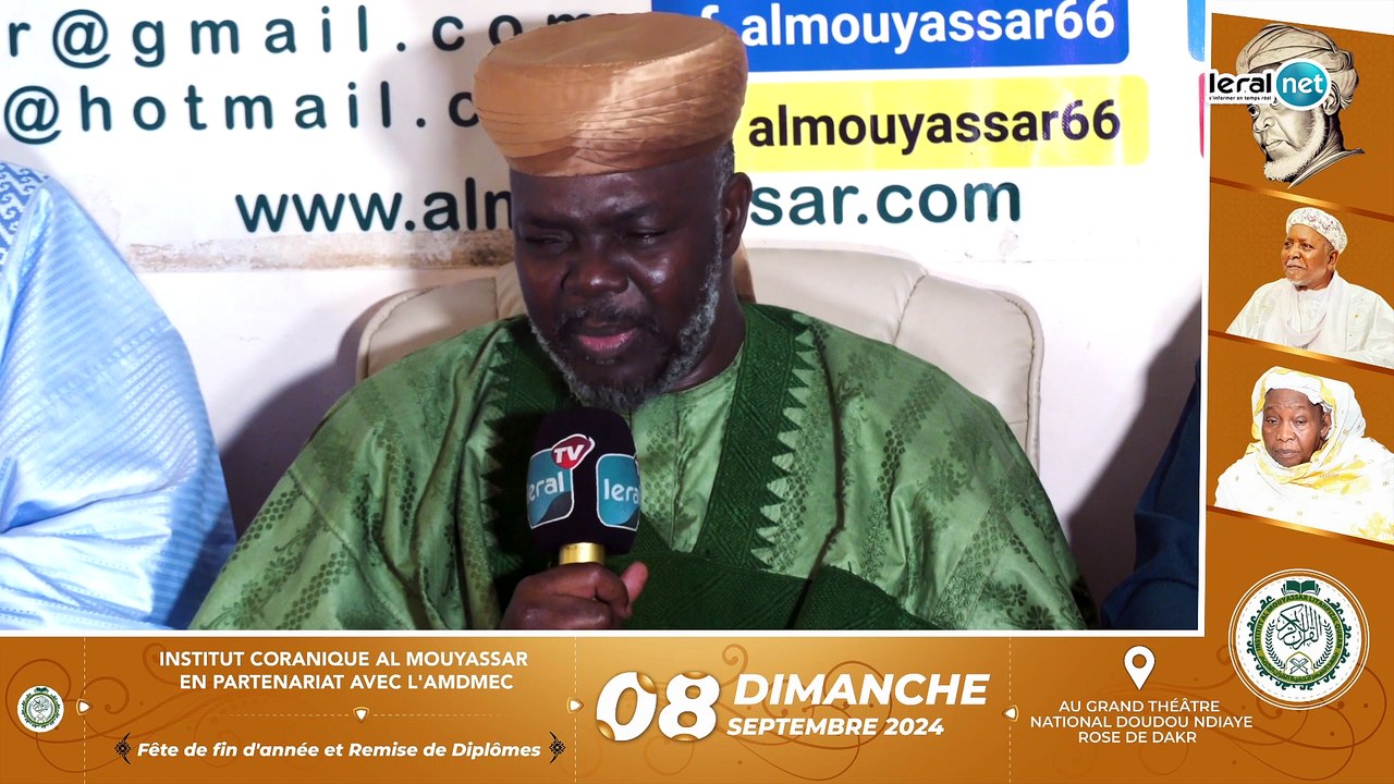 Grand Théâtre: Cérémonie de Remise de diplômes de l'Institut Al Mouyassar