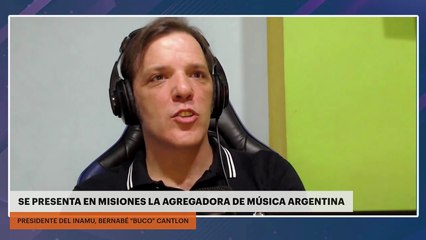 SE PRESENTA EN MISIONES LA AGREGADORA DE MÚSICA ARGENTINA