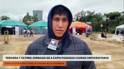 TERCERA Y ÚLTIMA JORNADA DE A EXPO POSADAS CIUDAD UNIVERSITARIA