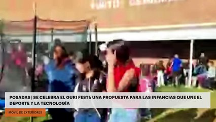 Posadas | Se celebra el Guri Festi: una propuesta para las infancias que une el deporte y la tecnología
