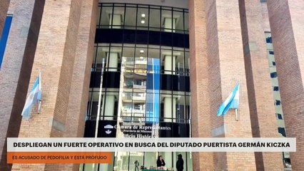 DESPLIEGAN UN FUERTE OPERATIVO EN BUSCA DEL DIPUTADO PUERTISTA GERMÁN KICZKA