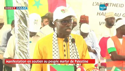 DIRECT: Manifestation en soutien au peuple martyr de Palestine