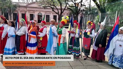 ACTO POR EL DÍA DEL INMIGRANTE EN POSADAS