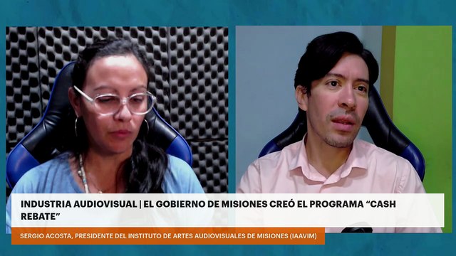 Industria audiovisual | El Gobierno de Misiones creó el programa “Cash Rebate”Industria audiovisual | El Gobierno de Misiones creó el programa “Cash Rebate”