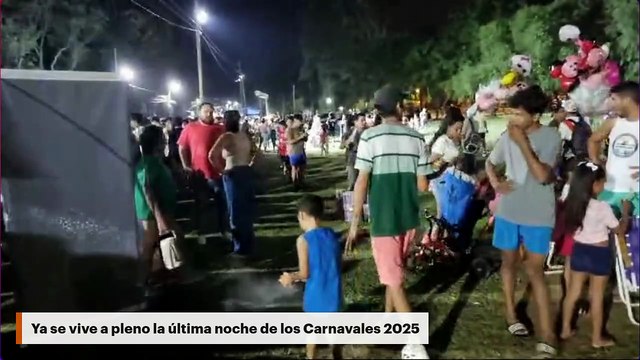 Ya se vive a pleno la última noche de los Carnavales 2025