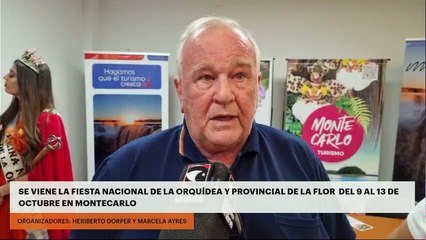SE VIENE LA FIESTA NACIONAL DE LA ORQUÍDEA Y PROVINCIAL DE LA FLOR