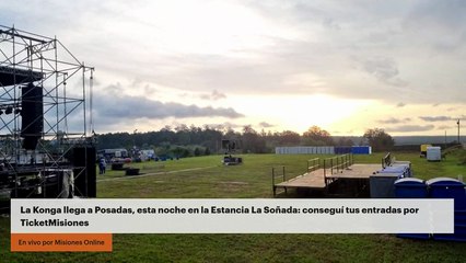 La Konga llega a Posadas, esta noche en la Estancia La Soñada: conseguí tus entradas por TicketMisiones