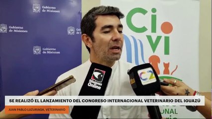 SE REALIZÓ EL LANZAMIENTO DEL CONGRESO INTERNACIONAL VETERINARIO DEL IGUAZÚ
