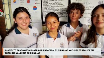 Скачать видео: INSTITUTO SANTA CATALINA | LA ORIENTACIÓN EN CIENCIAS NATURALES REALIZA SU TRADICIONAL FERIA DE CIENCIAS